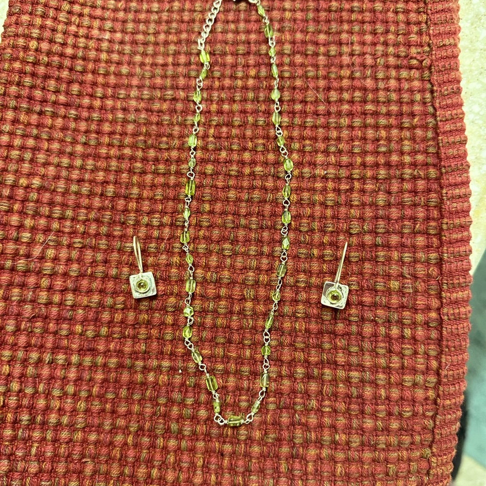 Silpada Necklace and Earring Set